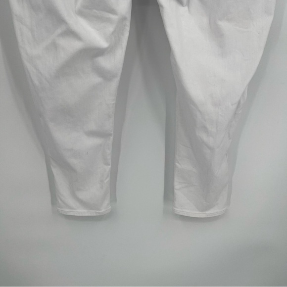 MADEWELL 10" High Rise Skinny Crop Button fly White Jeans Size 37 NWT Women’s - Picture 8 of 10